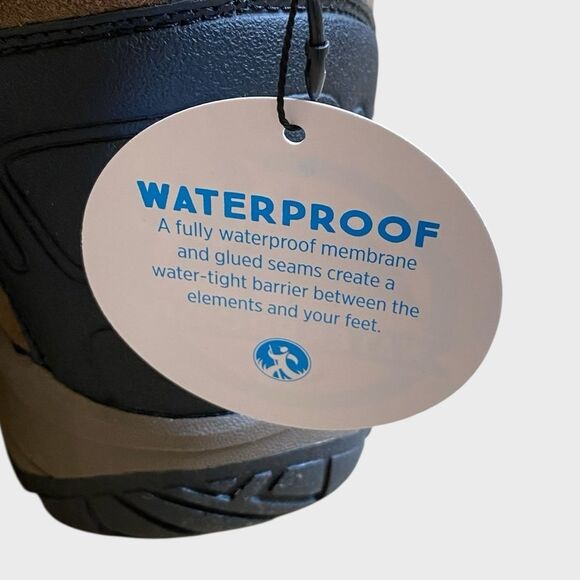 NEW Northside Snohomish Mid Waterproof Hiking Boots Men\'s Size 12 Tan Dark Honey main image 5